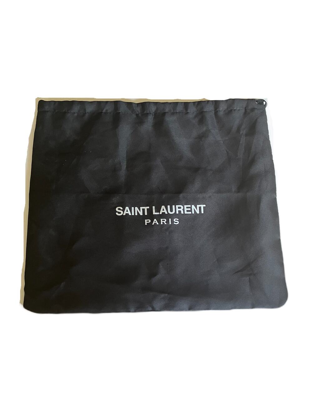 Saint Laurent Dust Bag Handbag Fabric Storage Travel Drawstring Pouch YSL Logo